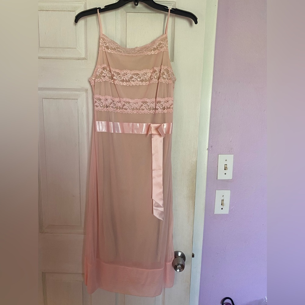 Pink dress